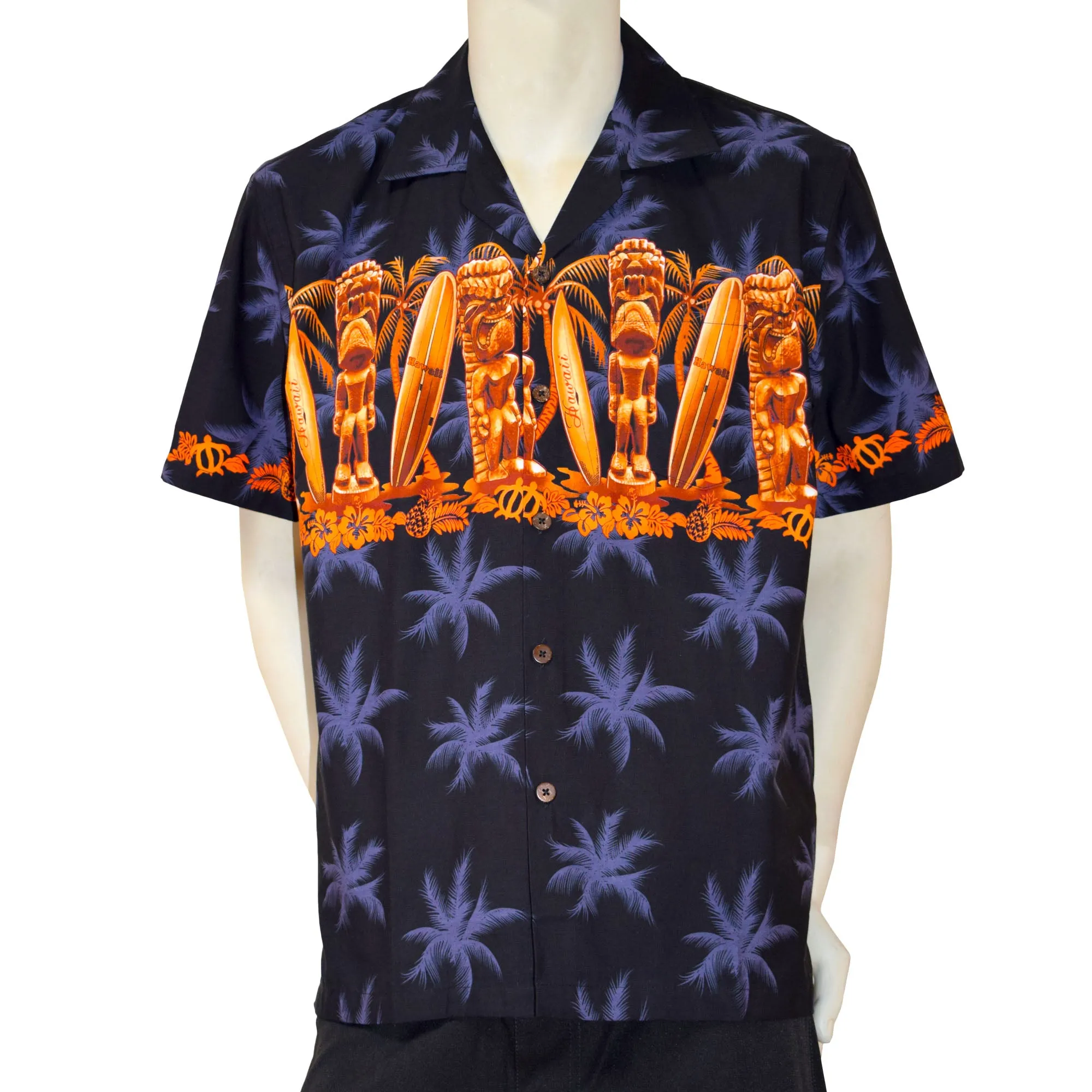 Tiki 2 Men's Aloha Shirt