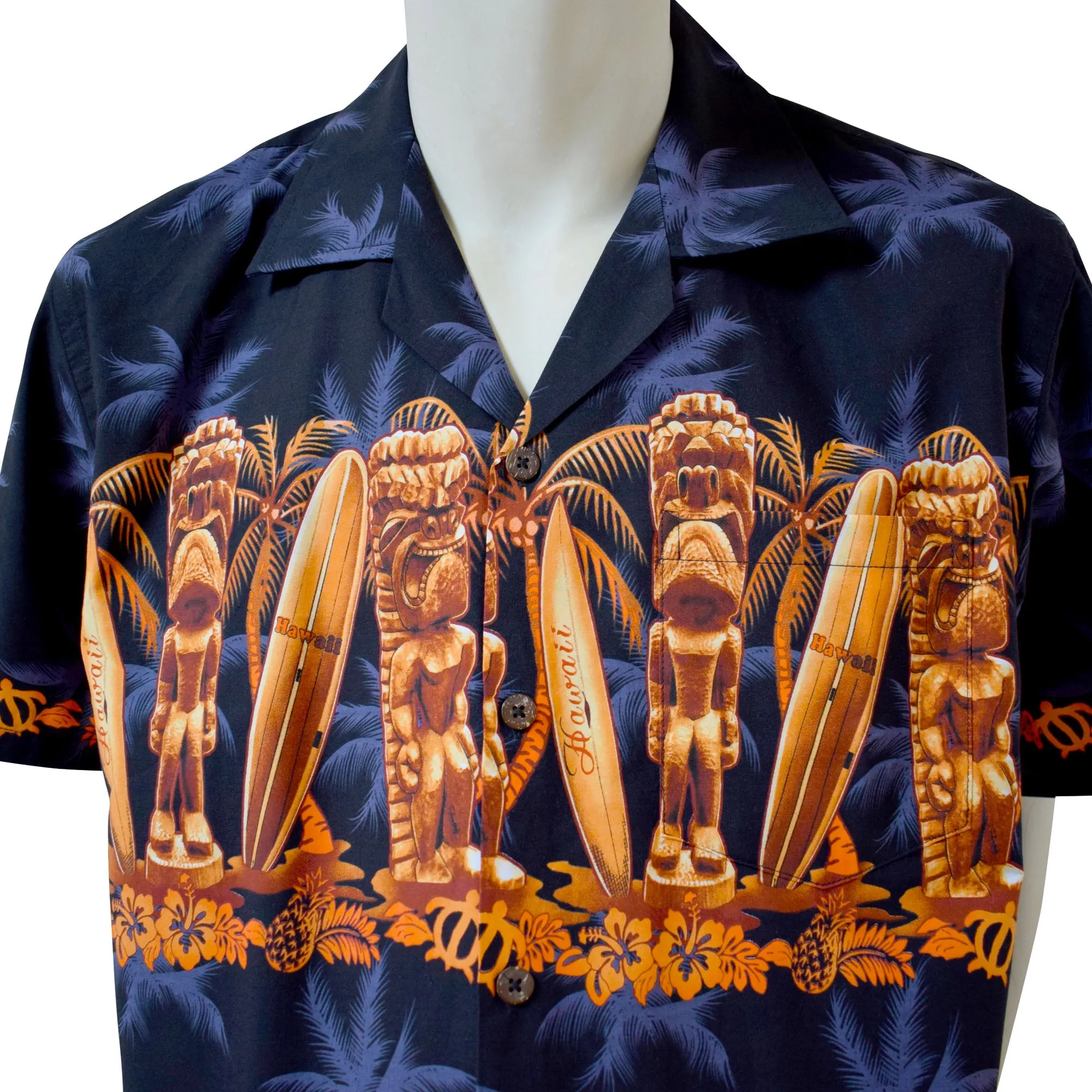 Tiki 2 Men's Aloha Shirt